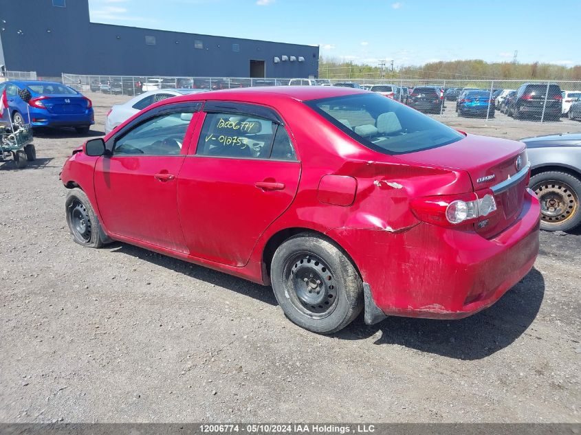 2013 Toyota Corolla S/Le VIN: 2T1BU4EE2DC012753 Lot: 12006774