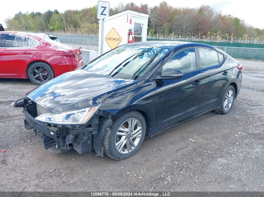 2020 Hyundai Elantra Preferred With Sun And Safety Package Auto Ivt VIN: KMHD84LF7LU941908 Lot: 12006776