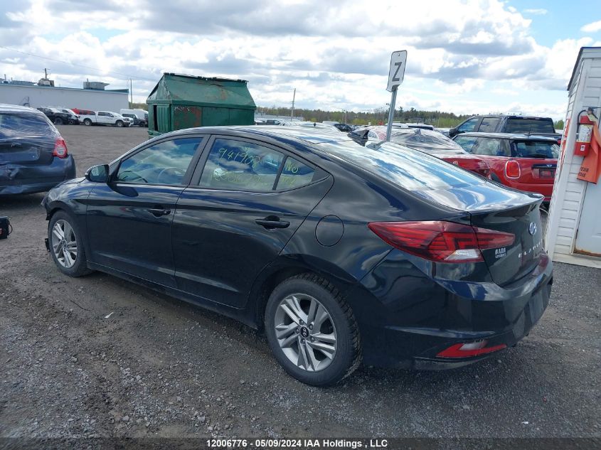 2020 Hyundai Elantra Preferred With Sun And Safety Package Auto Ivt VIN: KMHD84LF7LU941908 Lot: 12006776