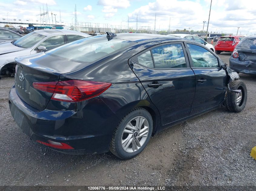 2020 Hyundai Elantra Preferred With Sun And Safety Package Auto Ivt VIN: KMHD84LF7LU941908 Lot: 12006776