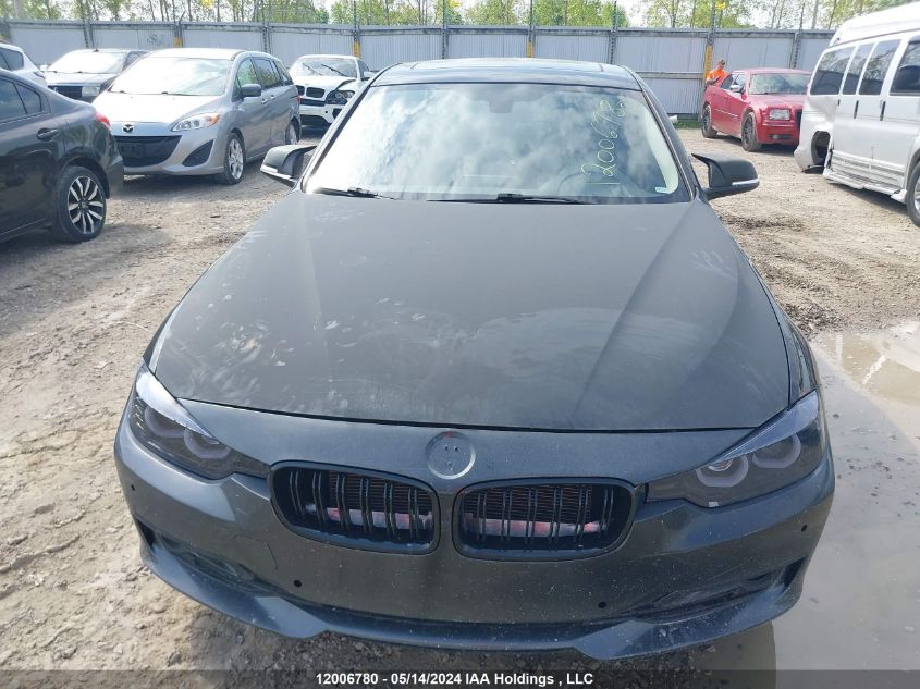 2013 BMW 320 I xDrive VIN: WBA3C3C59DF146894 Lot: 12006780