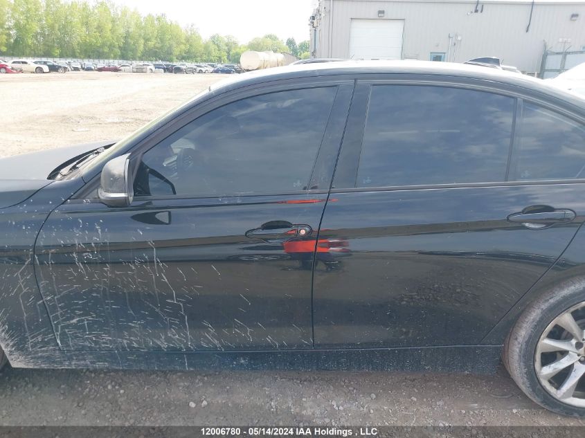 2013 BMW 320 I xDrive VIN: WBA3C3C59DF146894 Lot: 12006780