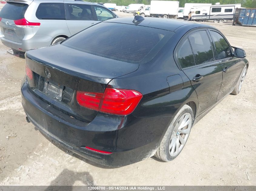 2013 BMW 320 I xDrive VIN: WBA3C3C59DF146894 Lot: 12006780