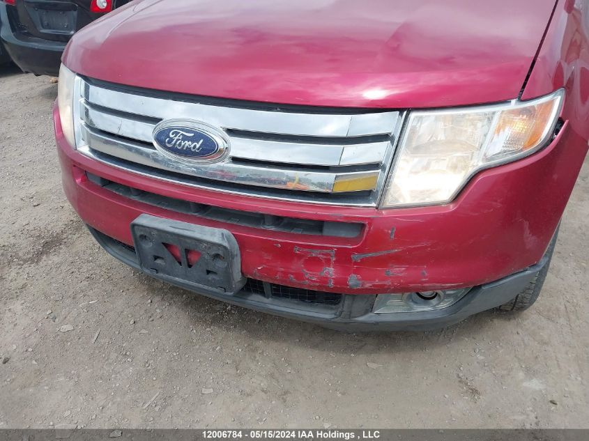 2008 Ford Edge Sel VIN: 2FMDK38C58BB15470 Lot: 12006784