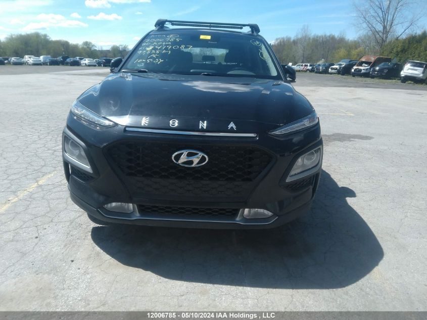 2020 Hyundai Kona Preferred Awd VIN: KM8K2CAAXLU419087 Lot: 12006785