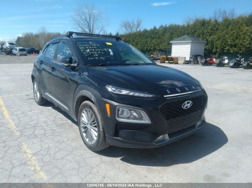 2020 Hyundai Kona Preferred Awd VIN: KM8K2CAAXLU419087 Lot: 12006785