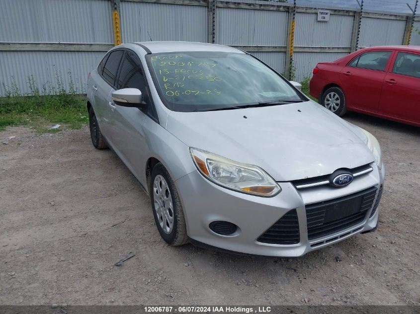 2013 Ford Focus Se VIN: 1FADP3F29DL215250 Lot: 12006787