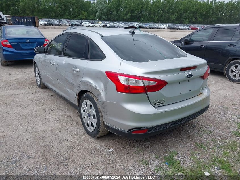 2013 Ford Focus Se VIN: 1FADP3F29DL215250 Lot: 12006787