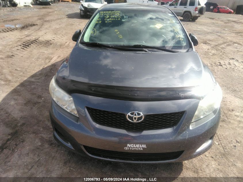 2010 Toyota Corolla S/Le/Xle VIN: 2T1BU4EE7AC383452 Lot: 12006793