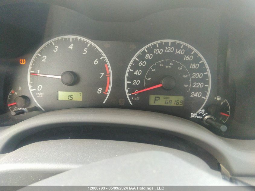 2010 Toyota Corolla S/Le/Xle VIN: 2T1BU4EE7AC383452 Lot: 12006793