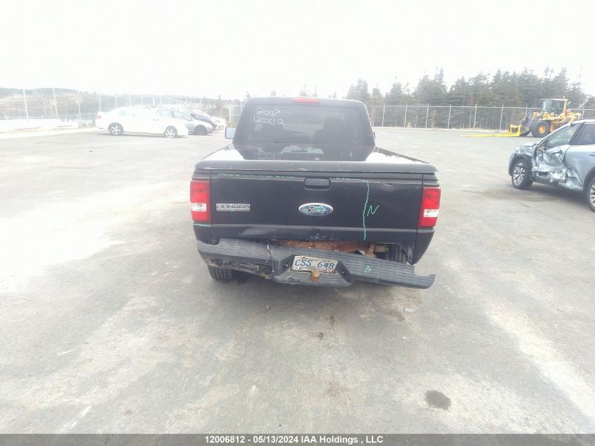 2007 Ford Ranger Sport/Stx/Xl/Xlt VIN: 1FTYR14U87PA18579 Lot: 12006812