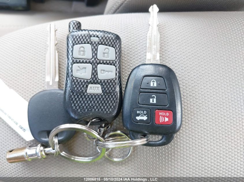 2014 Toyota Corolla Le VIN: 2T1BURHEXEC002577 Lot: 12006815