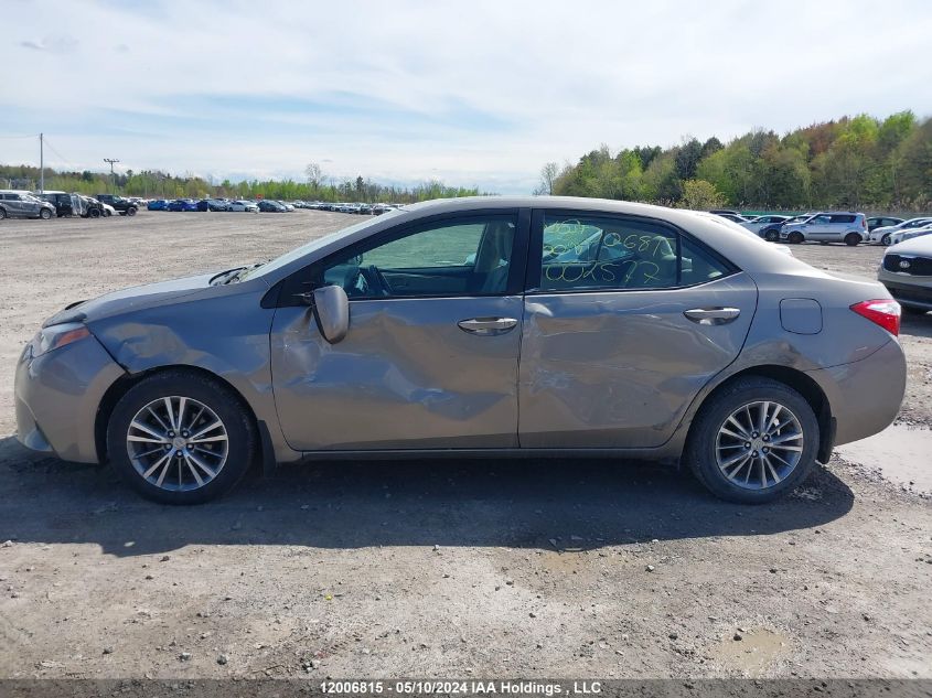 2014 Toyota Corolla Le VIN: 2T1BURHEXEC002577 Lot: 12006815