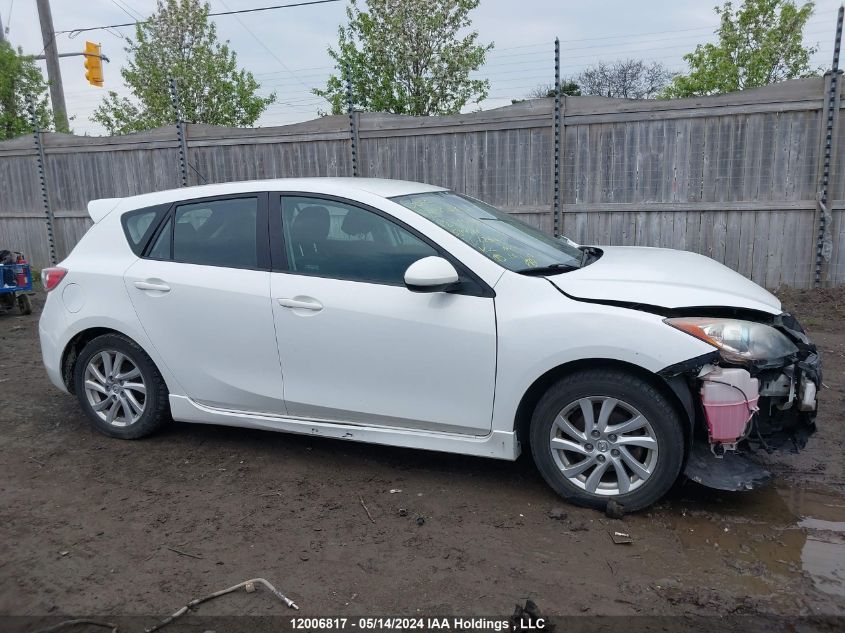 2012 Mazda Mazda3 VIN: JM1BL1L7XC1625311 Lot: 12006817