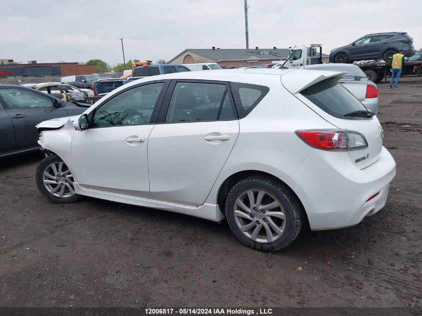 2012 Mazda Mazda3 VIN: JM1BL1L7XC1625311 Lot: 12006817