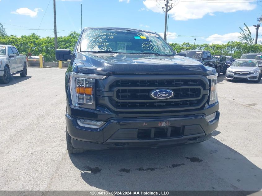 2022 Ford F150 Supercrew VIN: 1FTEW1EP7NKD59678 Lot: 12006818