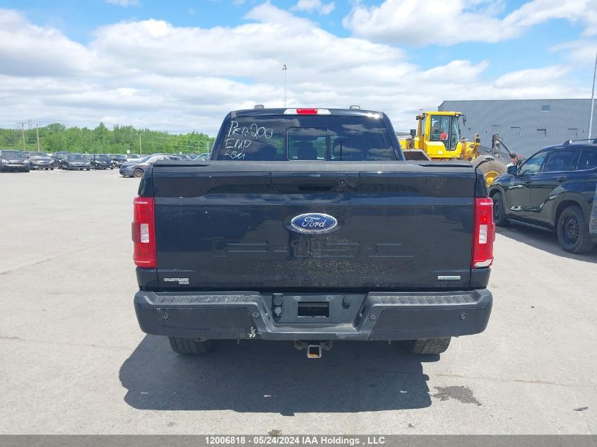 2022 Ford F150 Supercrew VIN: 1FTEW1EP7NKD59678 Lot: 12006818