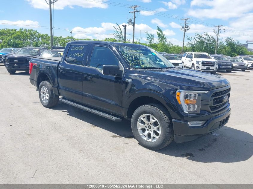 2022 Ford F150 Supercrew VIN: 1FTEW1EP7NKD59678 Lot: 12006818