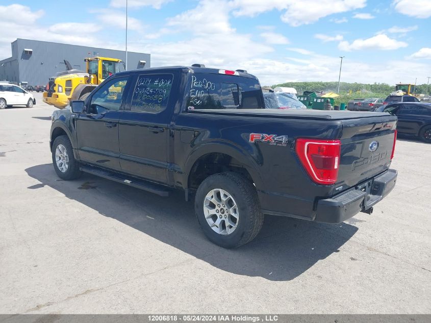 2022 Ford F150 Supercrew VIN: 1FTEW1EP7NKD59678 Lot: 12006818