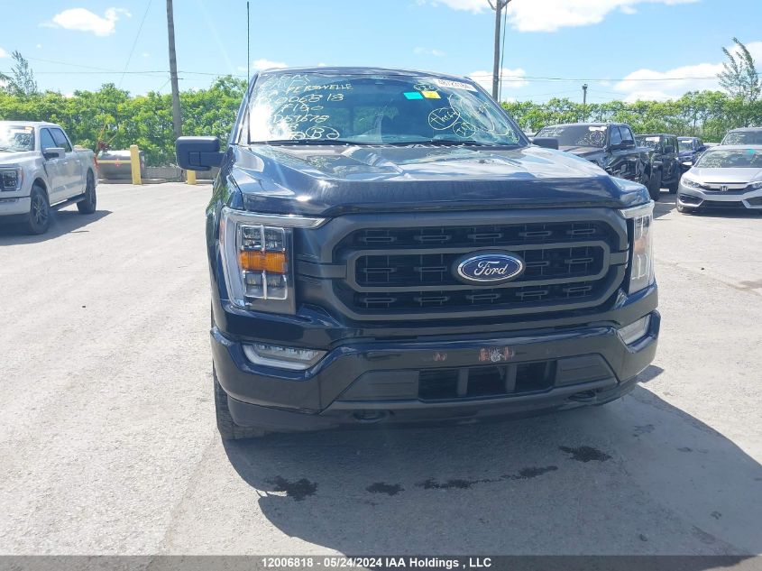 2022 Ford F150 Supercrew VIN: 1FTEW1EP7NKD59678 Lot: 12006818