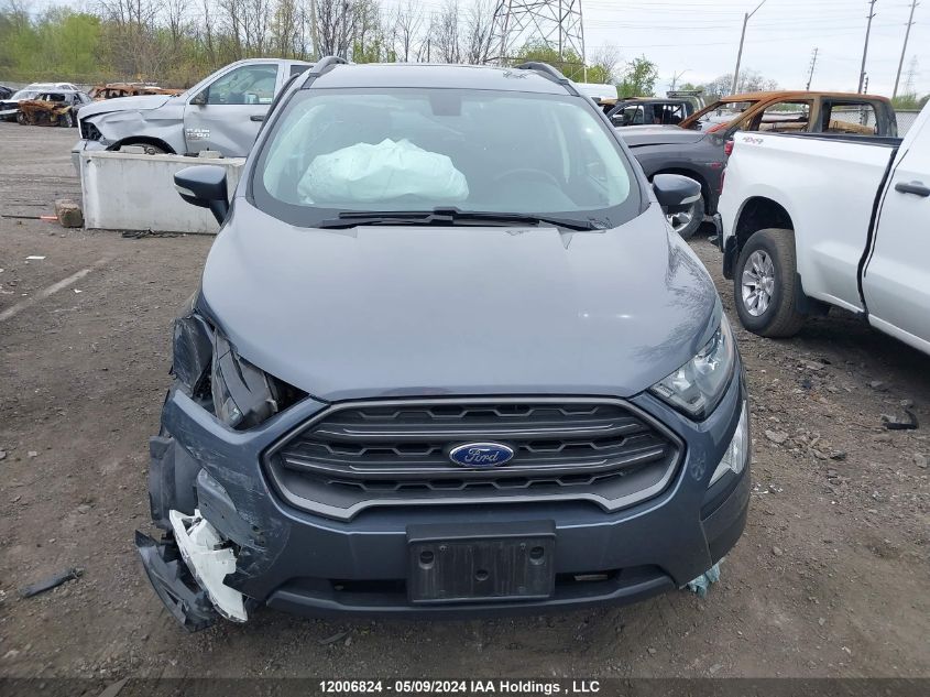 2018 Ford Ecosport Ses VIN: MAJ6P1CLXJC237182 Lot: 12006824