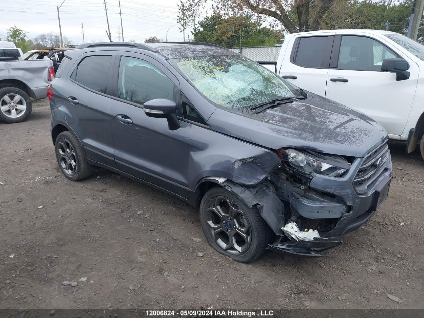 2018 Ford Ecosport Ses VIN: MAJ6P1CLXJC237182 Lot: 12006824