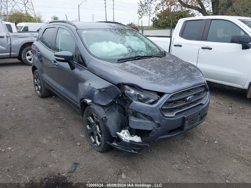 2018 Ford Ecosport Ses VIN: MAJ6P1CLXJC237182 Lot: 12006824