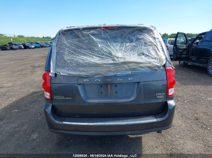 2016 Dodge Grand Caravan Crew VIN: 2C4RDGDG9GR385182 Lot: 12006826