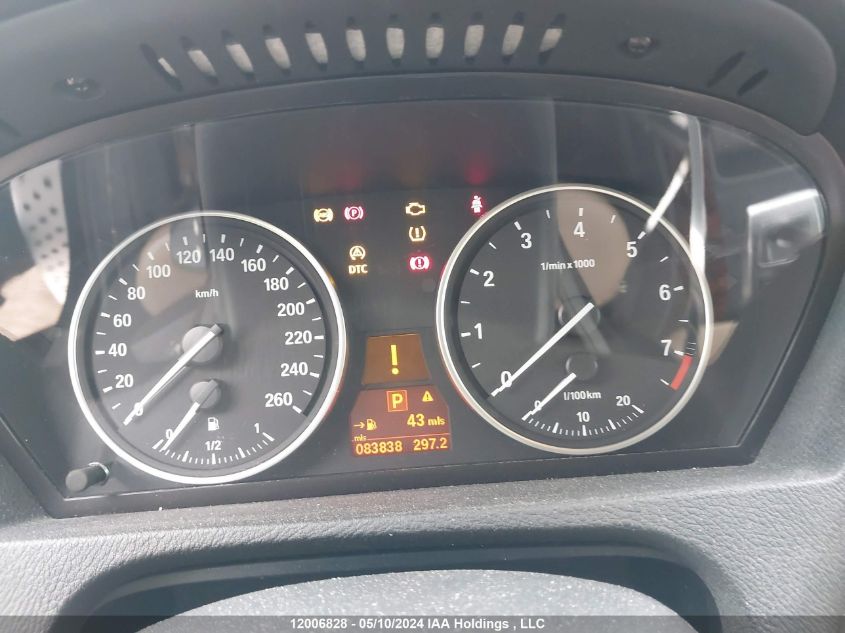 2008 BMW X5 VIN: 5UXFE43518L027937 Lot: 12006828