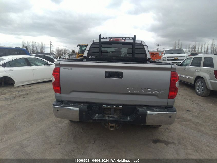 2018 Toyota Tundra Sr5 Plus 5.7L V8 VIN: 5TFDY5F14JX752297 Lot: 12006829