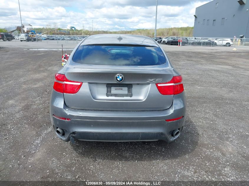 2011 BMW X6 VIN: 5UXFG2C5XBLX09057 Lot: 12006830