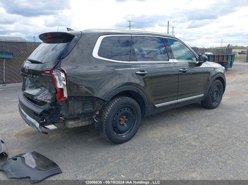 2021 Kia Telluride VIN: 5XYP5DHC4MG189287 Lot: 12006835