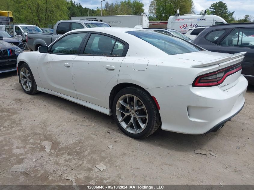 2022 Dodge Charger Gt VIN: 2C3CDXHG0NH141119 Lot: 12006840