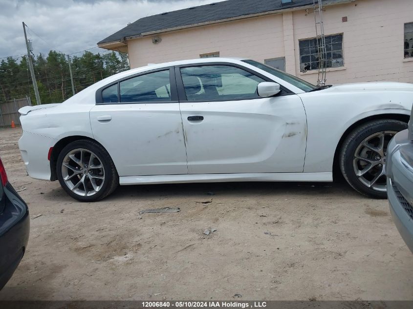 2022 Dodge Charger Gt VIN: 2C3CDXHG0NH141119 Lot: 12006840