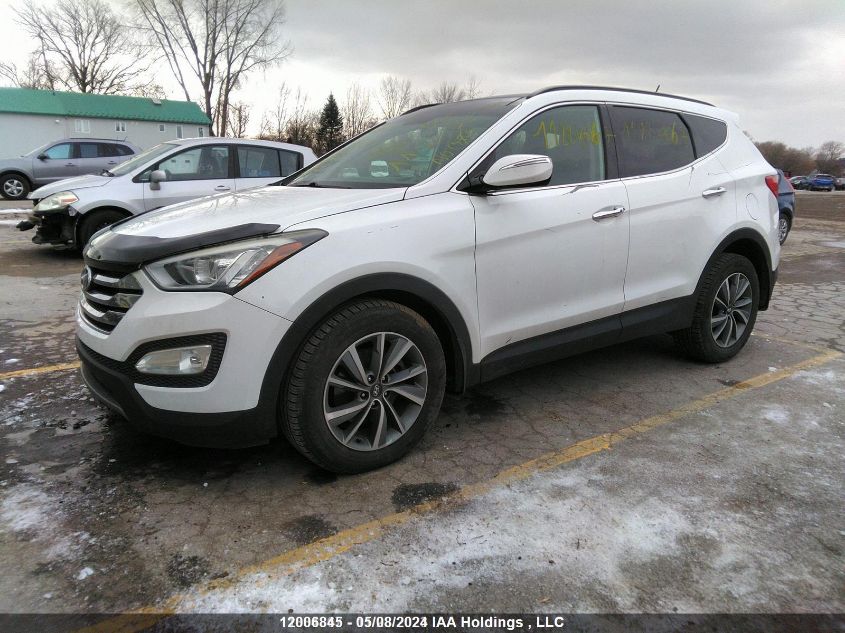 2014 Hyundai Santa Fe Sport 2.0T Se VIN: 5XYZUDLA1EG179741 Lot: 12006845