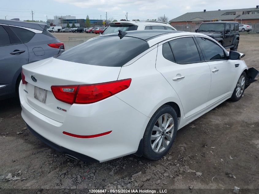 2014 Kia Optima VIN: KNAGN4A77E5476417 Lot: 12006847