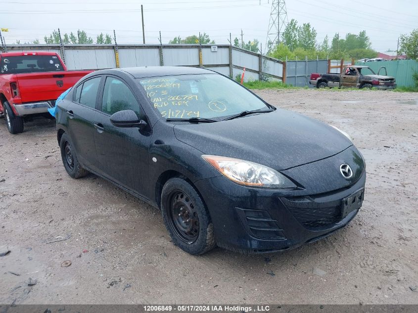 2010 Mazda 3 I VIN: JM1BL1SF1A1266789 Lot: 12006849