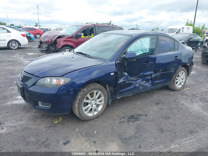 2009 Mazda Mazda3 VIN: JM1BK32F691249965 Lot: 12006853