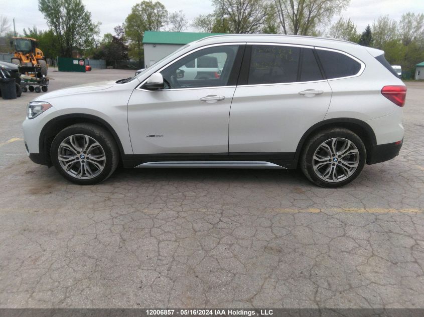 2018 BMW X1 VIN: WBXHT3C30J5F90695 Lot: 12006857