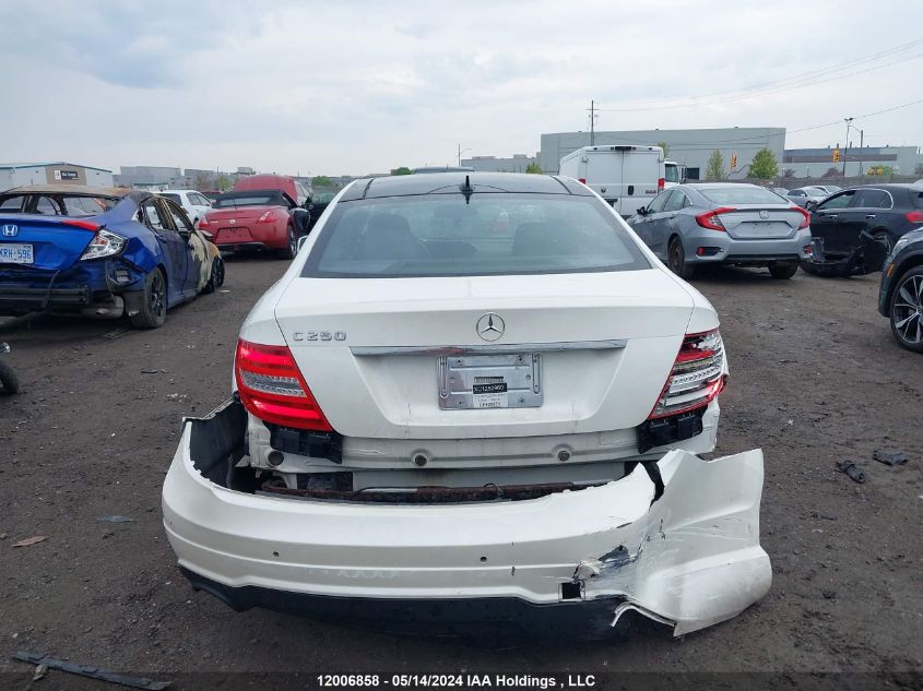 2012 Mercedes-Benz C 250 VIN: WDDGJ4HB8CF926971 Lot: 12006858