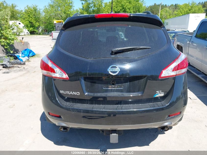 2012 Nissan Murano VIN: JN8AZ1MW6CW200949 Lot: 12006860