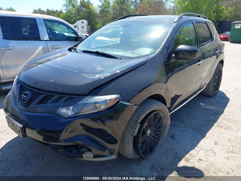 2012 Nissan Murano VIN: JN8AZ1MW6CW200949 Lot: 12006860