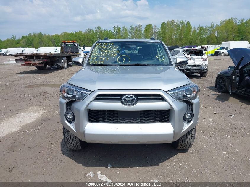 2022 Toyota 4Runner VIN: JTENU5JR9N6010739 Lot: 12006872