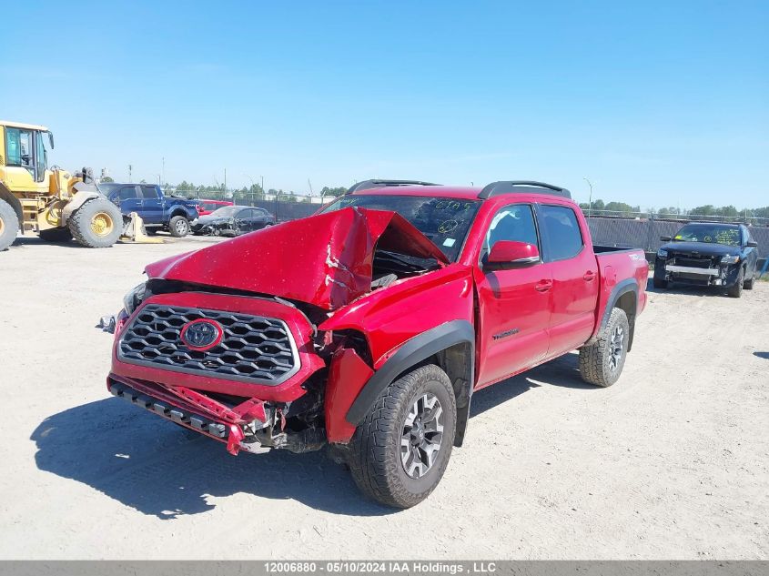 2017 Toyota Tacoma Dbl Cab/Sr/Trdspt/Or/Pro VIN: 5TFCZ5AN3HX094145 Lot: 12006880