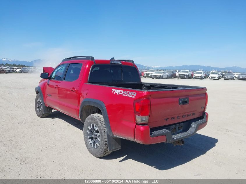 2017 Toyota Tacoma Dbl Cab/Sr/Trdspt/Or/Pro VIN: 5TFCZ5AN3HX094145 Lot: 12006880