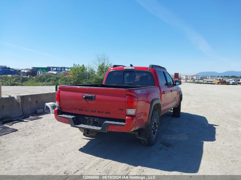 2017 Toyota Tacoma Dbl Cab/Sr/Trdspt/Or/Pro VIN: 5TFCZ5AN3HX094145 Lot: 12006880