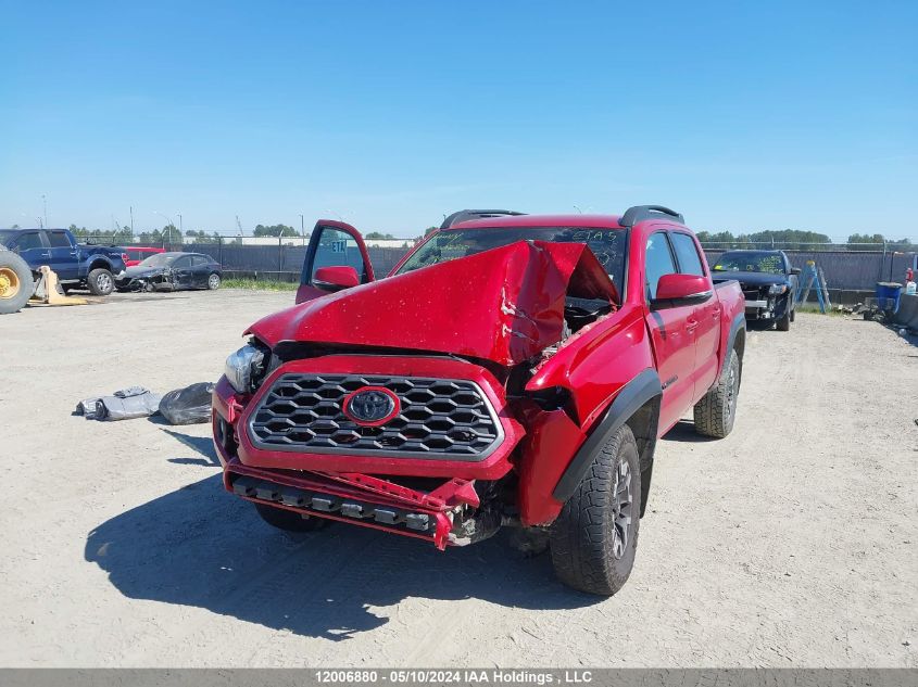 2017 Toyota Tacoma Dbl Cab/Sr/Trdspt/Or/Pro VIN: 5TFCZ5AN3HX094145 Lot: 12006880