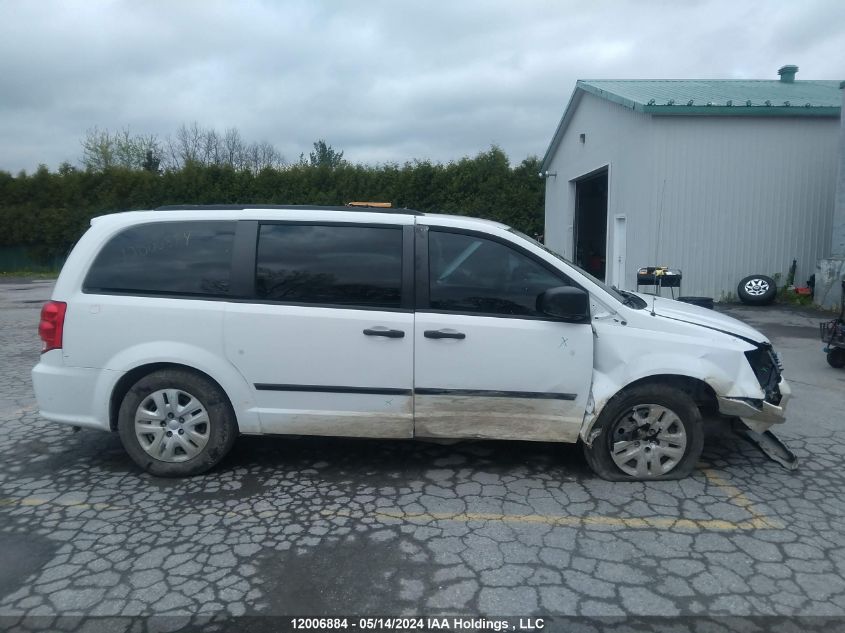 2016 Dodge Grand Caravan Se VIN: 2C4RDGBG7GR332998 Lot: 12006884