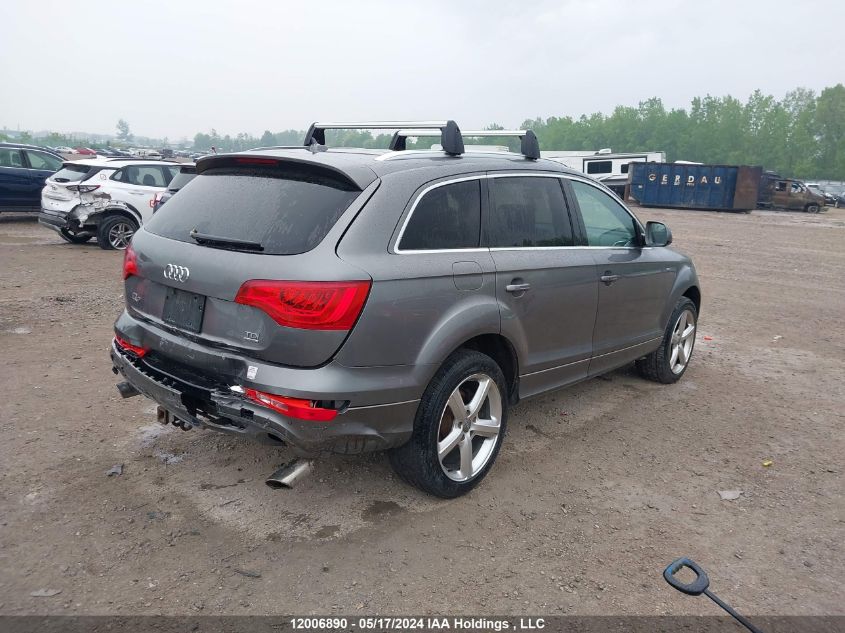 2014 Audi Q7 Premium Plus VIN: WA1MMCFE1ED010282 Lot: 12006890