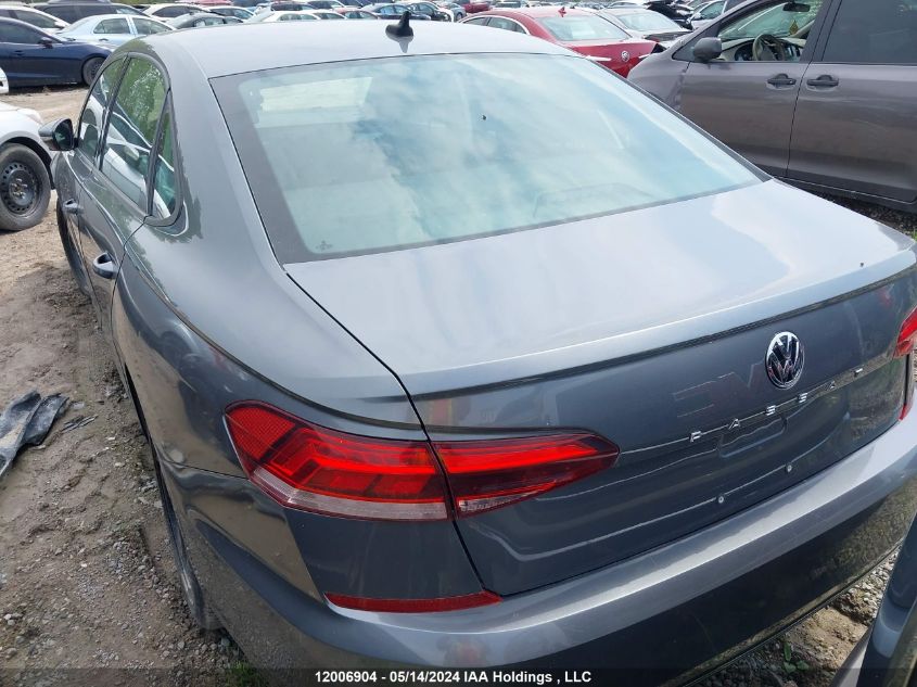 2020 Volkswagen Passat VIN: 1VWAA7A34LC004037 Lot: 12006904